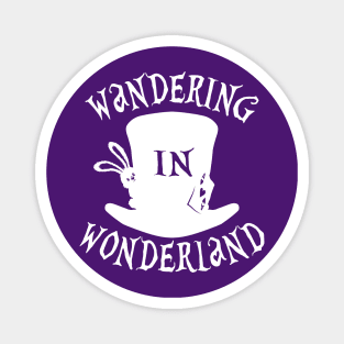 Wandering in Wonderland Magnet